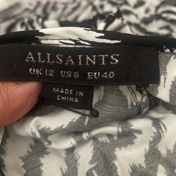 ALLSAINTS Animal Print Dress - Picture 5 of 6